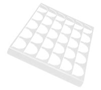 Porte-capsules de Café en Acrylique à 30 Cases pour Comptoir | Organisateur Multi-grilles, Visibilité Claire, Usage Professionnel, Café Bar, pour Capsules et Sachets