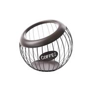Porte-capsules de café, panier à capsules de café creux, grande capacité, support en métal, organisateur de capsules de café, tasses K et expresso, distributeur de café pour comptoir ou bar à café