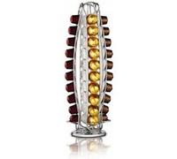 Krups Porte-capsules Nespresso XB300000 Tournant 40 unités Métal chrome