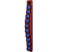 Porte Capsules Nespresso Mural Wave Rouge 10