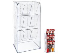 Porte-Capsules, Porte-capsules de Café, Support Capsules, Séparateurs Amovibles et Grande Capacité de Rangement, Adaptés à Différentes Tailles de Cafetières et Autres Récipients Pour Boissons