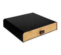 Porte capsules tiroir "nera" 33cm noir & naturel Noir G