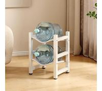 Porte-carafe d'eau, support robuste pour distributeur d'eau, support de bouteille d'eau pour la maison, le bureau, l'organisation de la cuisine, étagère de rangement (35 x 33 x 48 cm)