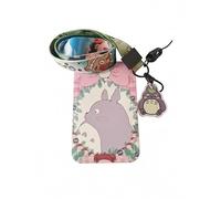 Porte-Carte Badge Totoro - Inspiré Esprit de la Forêt Japonais - Porte Badge avec Cordon - Accessoire Mignon Bureau, École & Travail