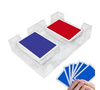 Porte-carte - Carte Rotative, Propriétaire De La Carte, Utilisateur De Carte, Porte-compte De La Carte | Pont Transparent, Plateau Rotatif Pratique Et Robuste, Porte-carte Pratique Idéal Pour Canasta,