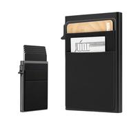 Porte-Carte de Crédit Visite Métallique avec la Technologie de Blocage RFID,Cool Etui de Carte de Visite Slim Métal pour Vos Cartes de Crédit Portefeuille Minimaliste Protection sans Contact