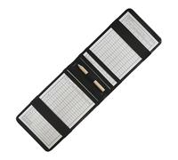 Porte-carte De Golf - Élégant Boîtier De Cartes De Score - Notebook Pour Le Golf - Cuir PU - Cartes De Points Et Crayon - Support De Tableau De Bord Pour Couverture De Livre De Mètre Avec Coupe De