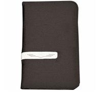 Porte-carte de pointage golf - Longridge - Deluxe - Noir - Taille unique - Rigidité renforcée