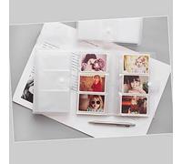 Porte-carte de visite transparente premium Organisateur de cartes de nom durable avec 120 emplacements pour les professionnels de bureau Pages de protection de carte de crédit en