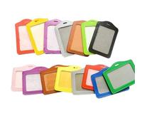 Porte-carte d'identité, 30 pièces, accessoires de badges for le bureau, l'école et les voyages(No.7)