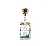 Porte-carte d'identité paresseux avec enrouleur de badge rétractable Model 4