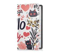 Porte-carte grise et d'assurance en cuir synthétique pour homme et femme, accessoires de camion pour conducteur, propriétaires de voitures, remorques, motos, bateaux, Saint-Valentin, arbre chat