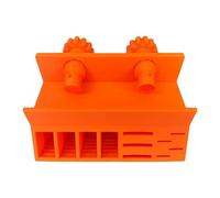 Porte-carte mémoire, sous boîte de moniteur, étui de protection multi-emplacements, organisateur de rangement compact, récipient sécurisé anti-poussière parfait pour les entreprises de location