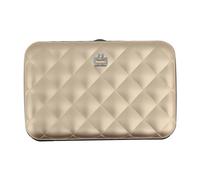 Porte carte - ÖGON DESIGN - Quilted button wallet - Rose aluminium - Protection RFID - Unisexe