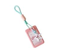 Porte-carte photo, porte-clés protecteur de carte bancaire, pochette de protection pour étudiant, pendentif pour photo