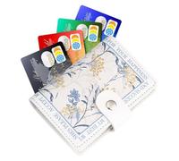 Porte-Carte - Portefeuille léger, Organisateur sécurisé | Étui Anti-degré, Pochette en Cuir PU, Rangement de Poche, Gardien de Carte bancaire adapté aux Voyages