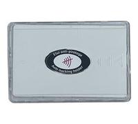 Porte carte rigide bancaire anti piratage Transparent Fabrication Française transparent