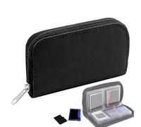Porte-carte SD | Portez un sac avec fermeture éclair | Sac de rangement Cardetui à dos backproof, gameettui avec étui de jeu à glissière avec jeu de jeu zip avec cas de jeu à glissière avec