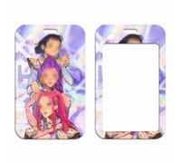 Porte Carte Tour de Cou Anime Chasseur de Démons - Badge Holder avec Lanière Réglable - Étui Carte Transparent Sécurisé - Accessoire Cosplay École Bureau Convention