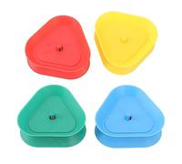 Porte-Cartes à en Forme de, Mains Libres, Facile à Transporter, 4 Pièces pour Jeu de Cartes de Poker, Matériau ABS de qualité Supérieure