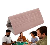 Porte-Cartes à Jouer pour Seniors - 3 Couches Support de Table Pliable - Support Mains Libres pour Cartes à Jouer | Pour les Adultes à la Maison en Voyage pour les Soirées de Jeu et les Réunions