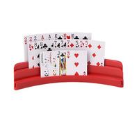 Porte-cartes à jouer - Support à trois couches | Objets de collection de deck professionnel de 11,46 pouces, porte-cartes de poker mains libres, mallette de rangement, accessoires de table