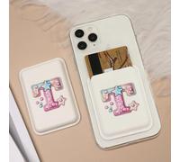 Porte-cartes adhésif Millennium Y2K série lettre téléphone, autocollant portable, s'adapte parfaitement au téléphone et peut contenir divers étuis de cartes, adapté à divers scénarios et portefeuilles