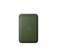 Porte-cartes APPLE MagSafe tissage fin Vert Mousse