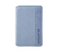Porte-Cartes Autocollant - Pochette Portefeuille Magnétique en Cuir PU | Pochette Adhésive Grande Capacité pour Cartes De Crédit, Espèces Et Pièces | Attache pour Téléphone