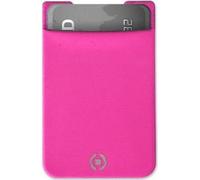 Porte-cartes autocollant rose - Coton - Celly
