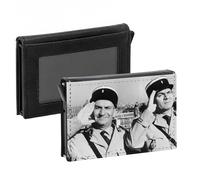 Porte-Cartes Automatique Anti-RFID - Louis De Funès Acteur Français Photo de Star Célébrité Vieux Cinéma Original 3 Gendarmes - Portefeuille Intelligent avec Ejection Rapide des Cartes Etui Securise