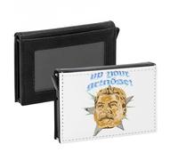 Porte-Cartes Automatique Anti-RFID - Up Your Grindset Stalin Funny Humour Sigma Male Grindset Parodie Meme - Portefeuille Intelligent avec Ejection Rapide des Cartes Etui Securise Aluminium et