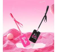 Porte-cartes Barbie Miniso avec sangle - Porte-carte d'accès au campus, porte-carte de transport en commun - Étui protecteur de badge anti-perte ABS