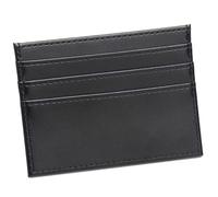 Porte-cartes classique en cuir synthétique avec surfaces lisses et organiseurs solides pour les propriétaires de cartes de visite professionnels