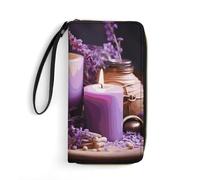 Porte-cartes classique et durable en cuir imprimé lune étoiles avec corde, convient pour les hommes et les femmes, idéal pour le rangement quotidien, simplifie votre vie, peut être utilisé comme