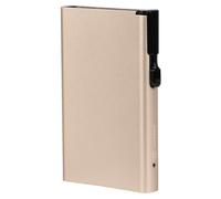 Porte-Cartes Clicksafe RFID - Aluminium Blanc Ivoire 8 Cartes