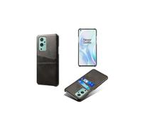 Porte-cartes compatible avec la coque OnePlus 9, avec ouverture pour chargeur et écouteurs - Noir, compatible avec le OnePlus 9 5G