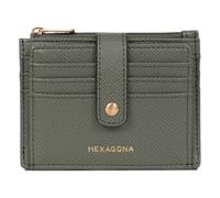 Porte-cartes Cuir MERLINE Kaki Ivy