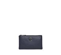 Porte-cartes cuir souples zippÃ©e Mandarina Duck Bleu 11x19x1,5 cm