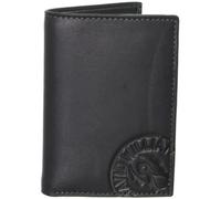 Porte-cartes David William en cuir ref_lhc37145-noir