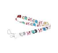 Porte-cartes de crédit et d'identité avec cordon for médecin et chat, direction horizontale, for infirmière, voyage, banque, carte de visite(Color 01)