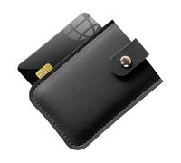 Porte-cartes de crédit | Porte-cartes | Coque en cuir | Porte-cartes de crédit pour femme | Portefeuille minimaliste | Étui de coffre | Porte-monnaie portable ultra fin pour homme | Sac protecteur de