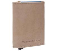 Porte-cartes de crédit RFID en cuir 7 cm - THE CHESTERFIELD BRAND - Antique Buff Paris - Couleur off white