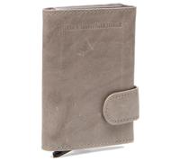 The Chesterfield Brand Portland Étui pour cartes de crédit Protection RFID Cuir 7 cm gris