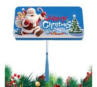 Porte-cartes de Noël - Livre de vacances avec 10 compartiments - Carnet de monnaie de Noël pliable - Pour filles, femmes, hommes, mère, père, amis, famille, anniversaire, fête de famille