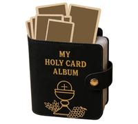 Porte-Cartes De Prière Catholique | Avec 20 Pochettes, Étui Portable Protège-Livret - Étui Livre Organisateur Pour Cartes Saintes | Pour Prière À La Maison, Église, Voyage, Retraite, Réunions