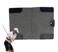Porte-cartes de score de golf, couverture de carnet de golf pour carte de score, étui de protection pour carte de score, accessoire de sport en cuir synthétique pour la famille, les amis, Noir , Voir