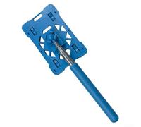 Porte-cartes de stationnement avec tige télescopique pour cabine de péage, cartes de stationnement sans quitter la voiture (bleu)