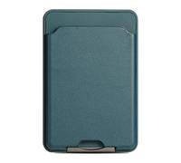 Porte-cartes de téléphone - Colle en cuir synthétique - Fine tige sur portefeuille - Pochette d'organisation compacte - Design antidérapant - Accessoire de voyage pour transporter des cartes bancaires