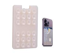 Porte-cartes de téléphone - Portefeuille à ventouse adhésive, supports de coque de téléphone pour rétroviseur arrière